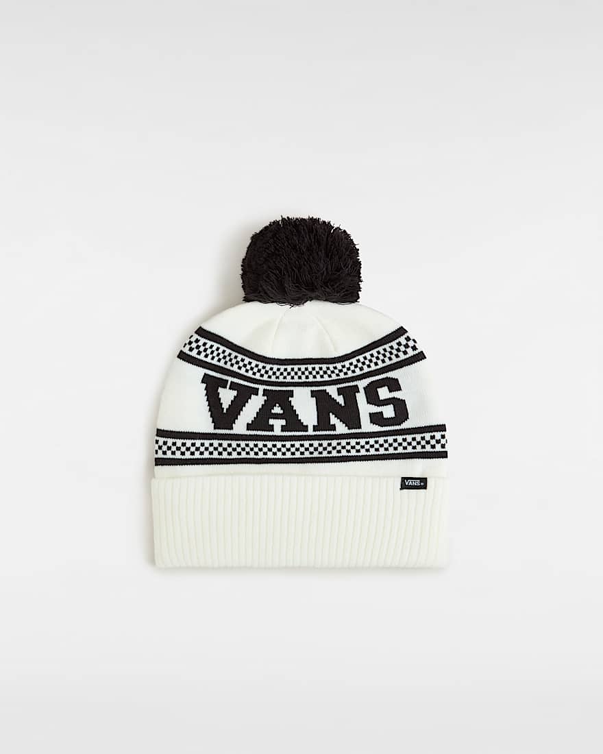 Vans Check Beanie met pompon - 1