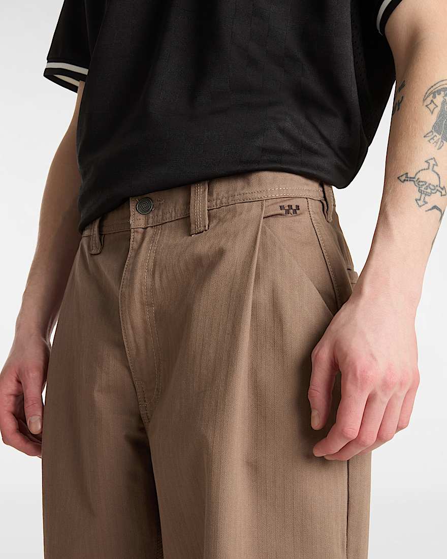 Skate Loose Pleated Trousers