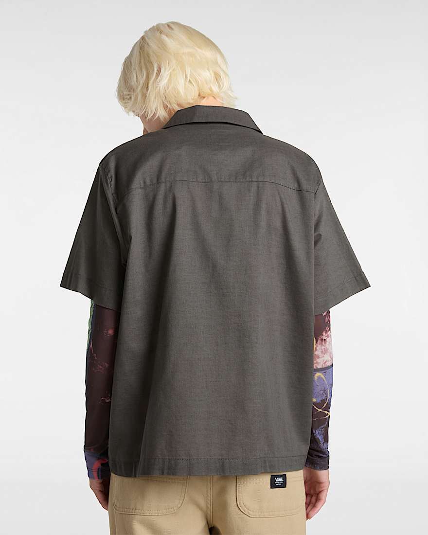 Cassidy Camp Hemd VANS Grau ALT3