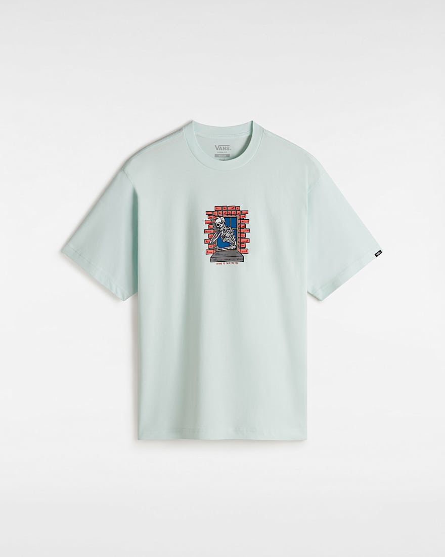 Skull Window TShirt VANS Grn HERO