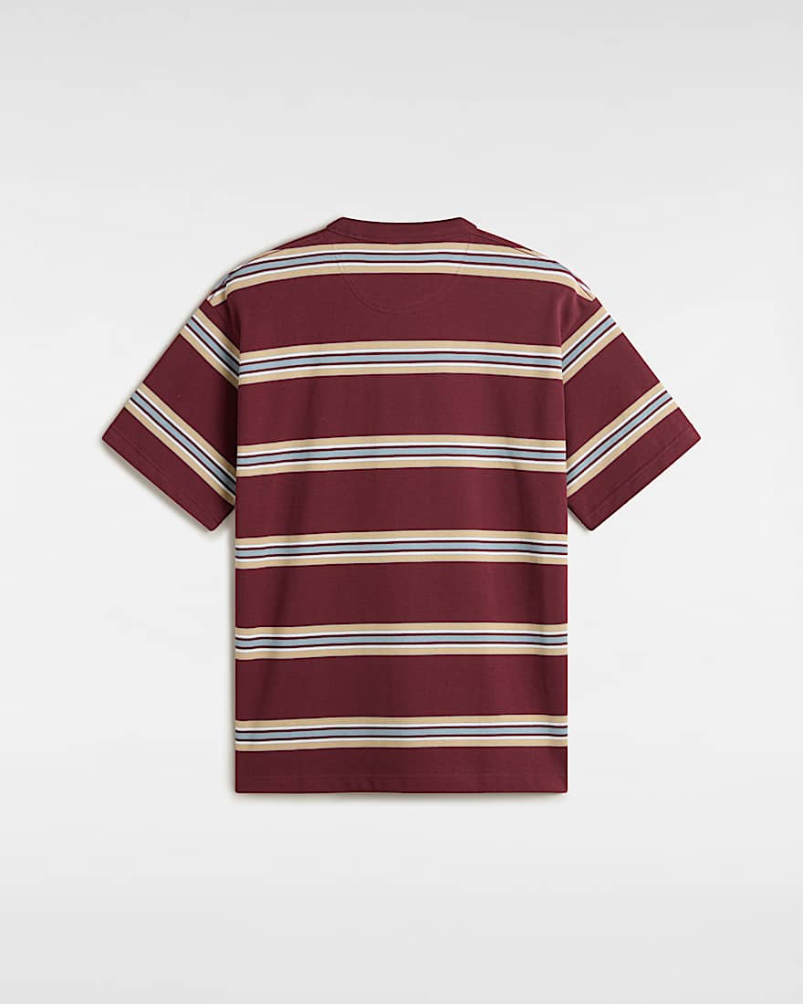Mesa Stripe TShirt VANS Bordeaux ALT1