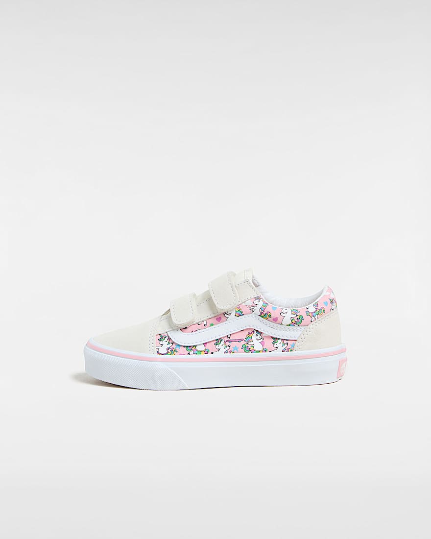 Kinder Old Skool V Unicorn Schuhe 48 Jahre VANS Wei HERO