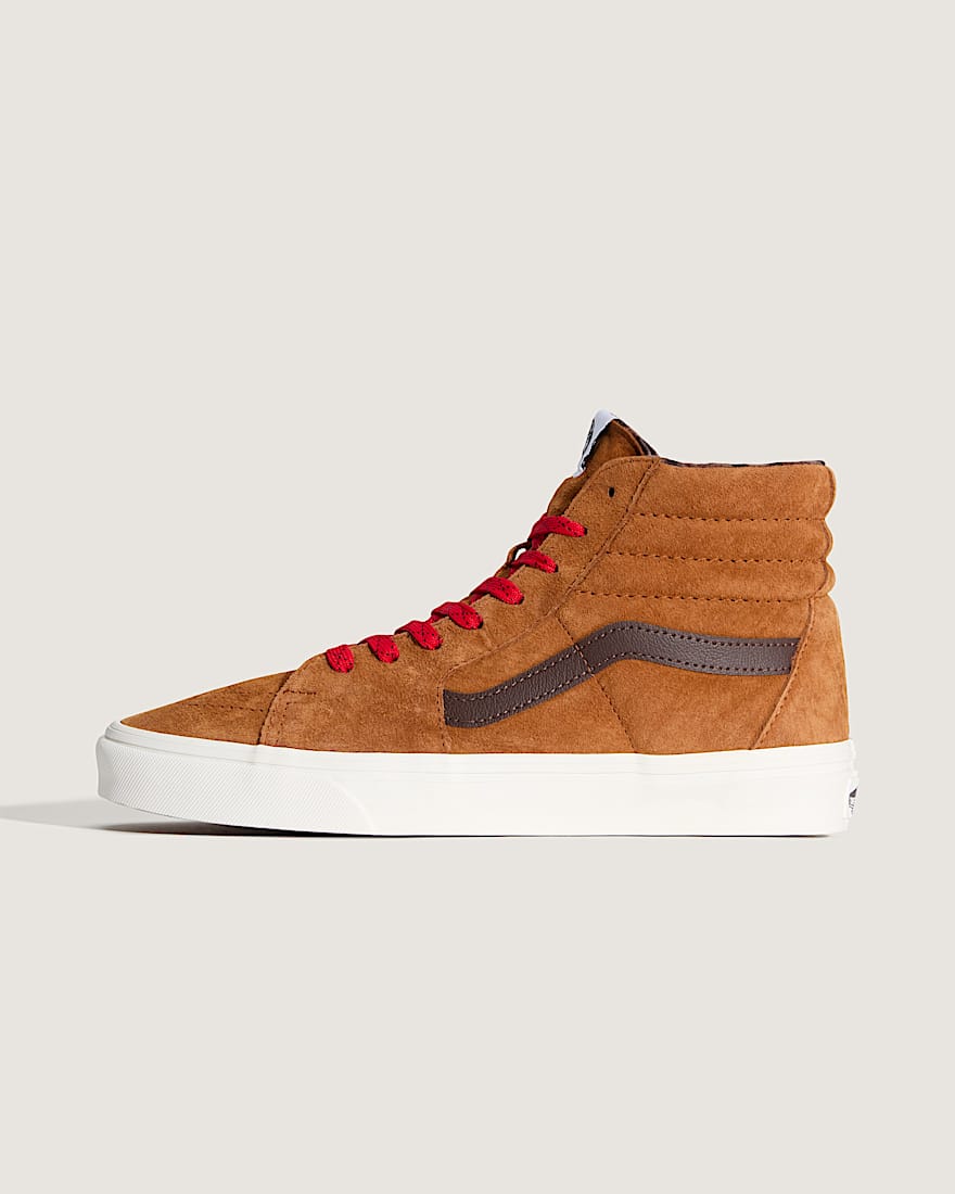 Sk8Hi Wildlederschuhe VANS OrangeBraun HERO
