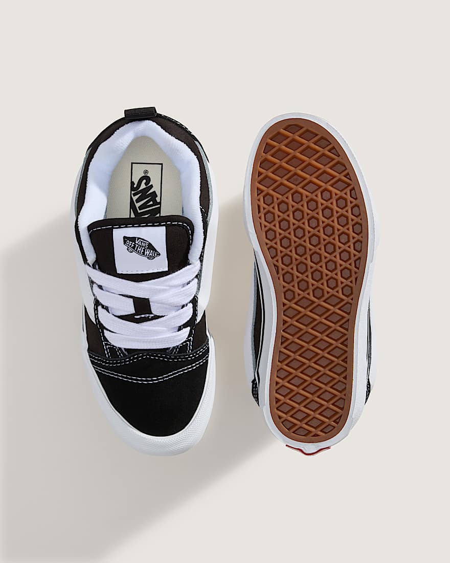 Kleine Kinder Knu Skool Schuhe 48 Jahre VANS Schwarz ALT2