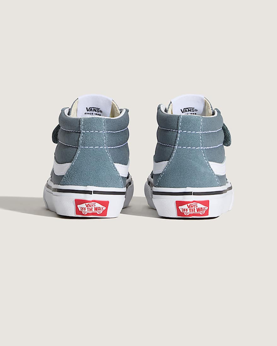 Kleine Kinder Sk8Mid Schuhe 48 Jahre VANS Grau ALT3