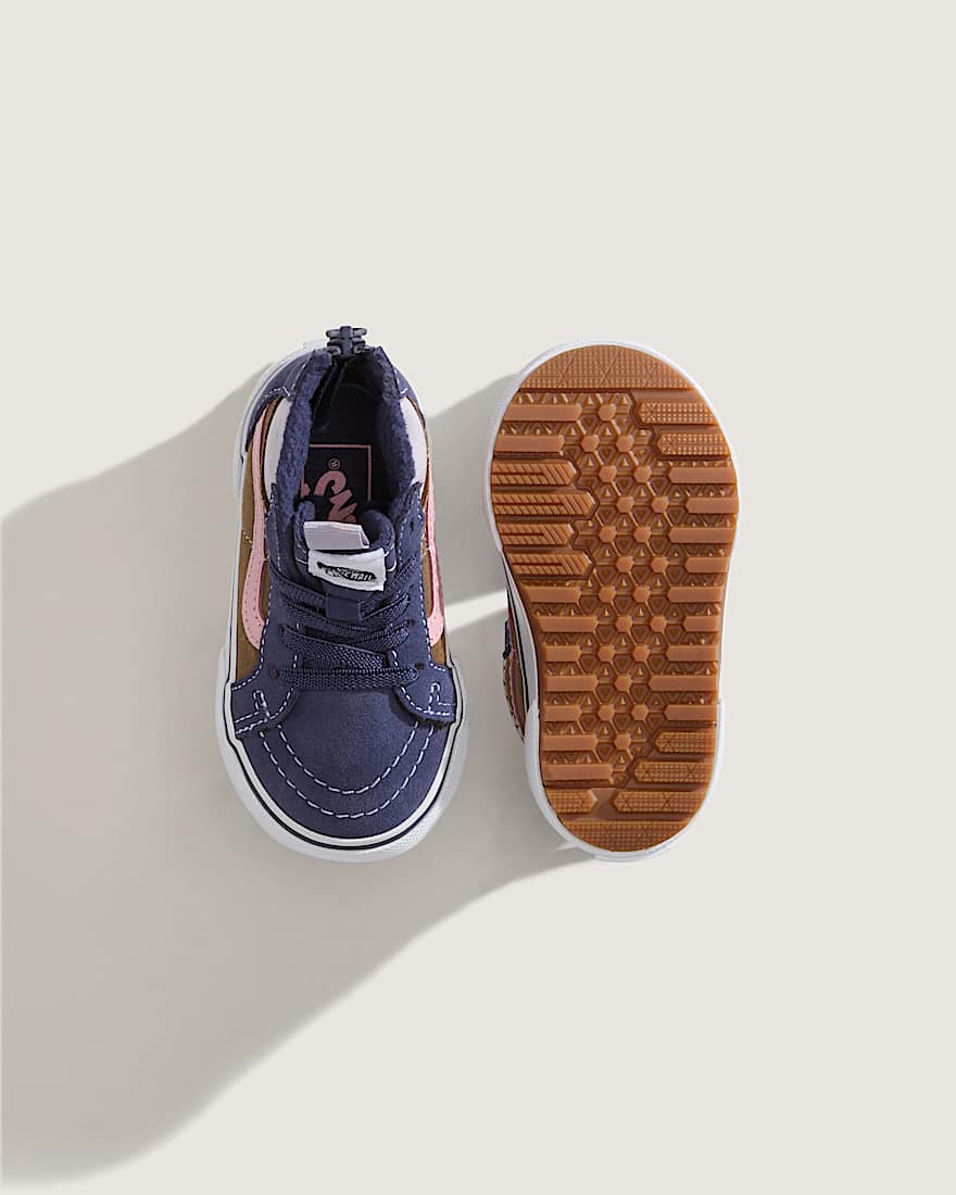 Kleinkinder Sk8Hi Zip Water Resistant Schuhe 14 Jahre VANS Violett ALT2