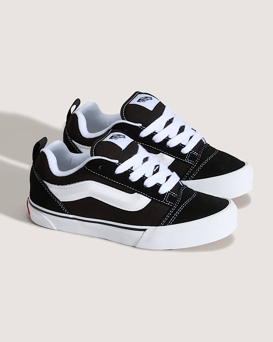 Jugendliche Knu Skool Schuhe 814 Jahre VANS Schwarz ALT1