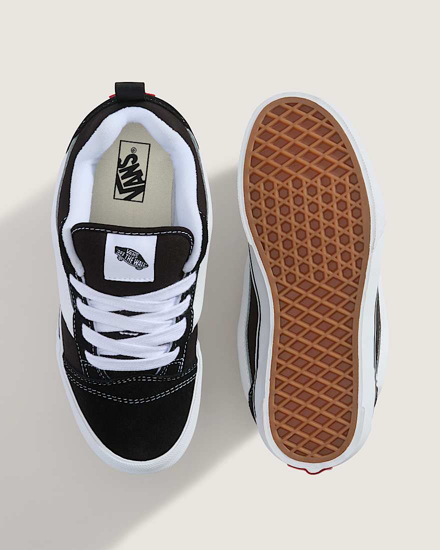 Jugendliche Knu Skool Schuhe 814 Jahre VANS Schwarz ALT2