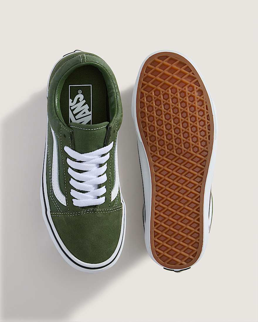 Kinder Old Skool Schuhe 814 Jahre VANS Grn ALT2