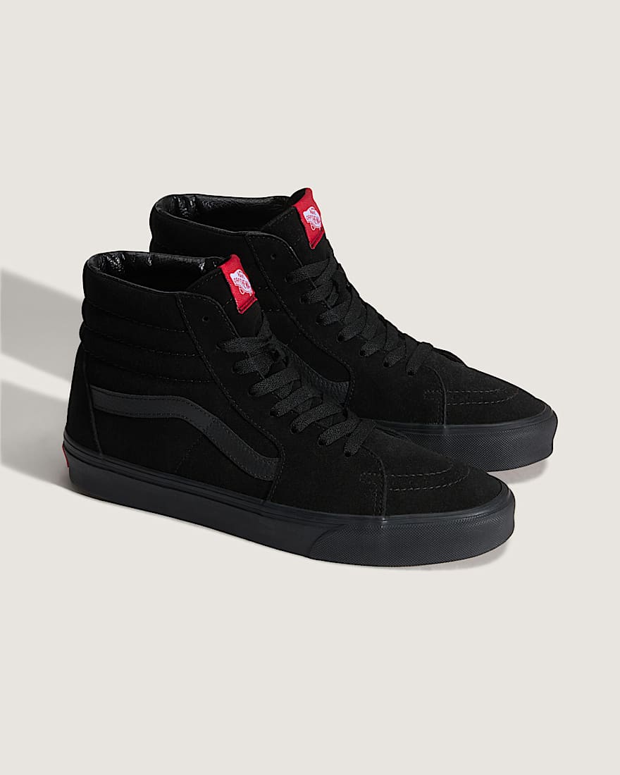 Suede Sk8Hi Schuhe VANS Schwarz ALT1