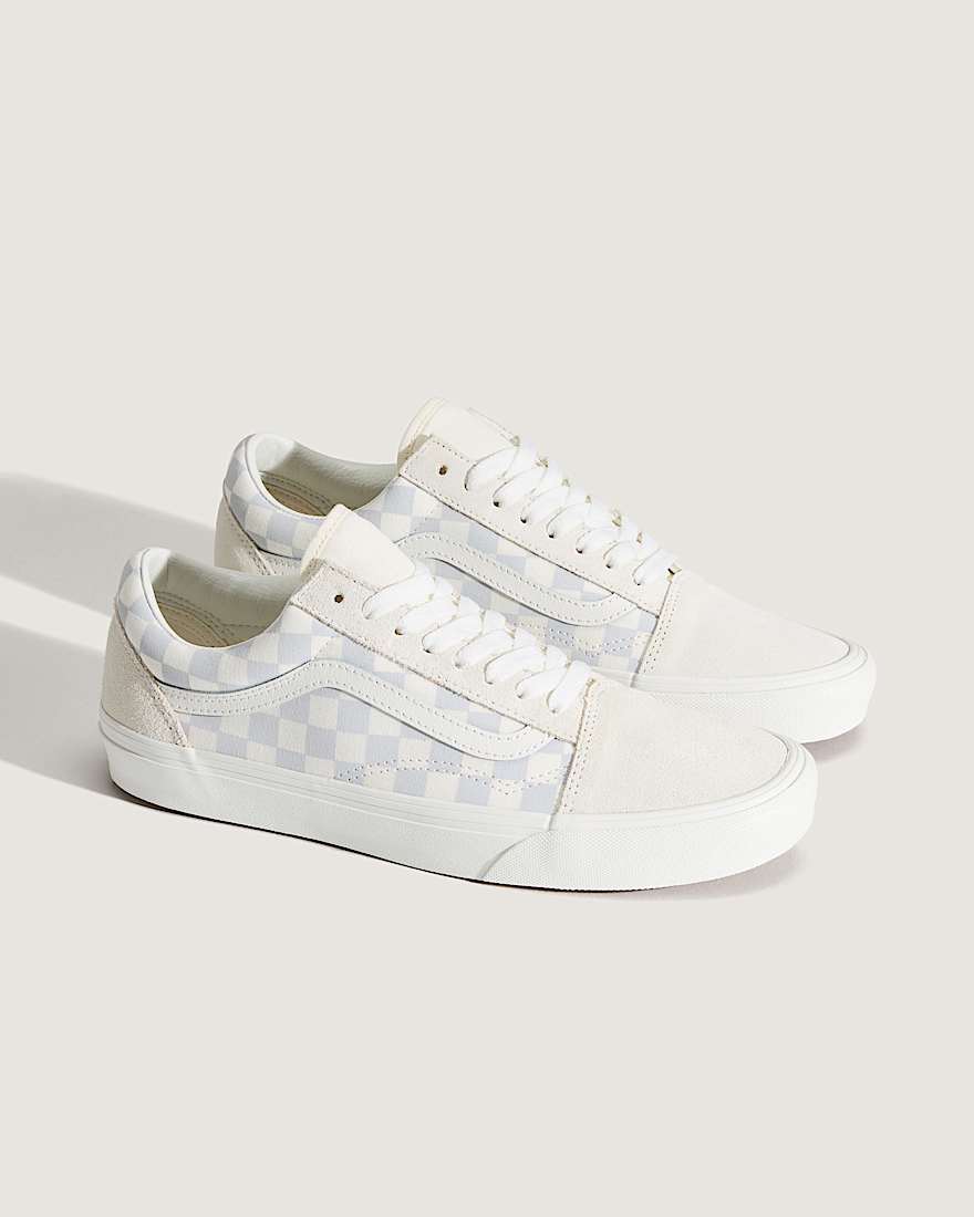 Old Skool Checkerboard Schuhe VANS Wei ALT1