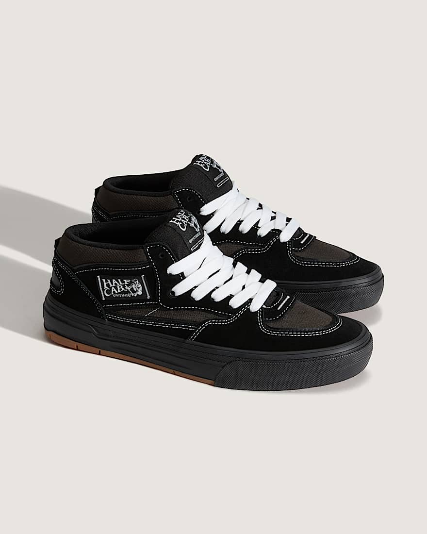 Skate Half Cab Wafflecup Schuh VANS Schwarz ALT1