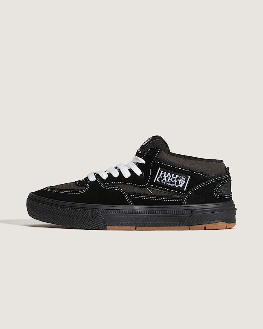 Skate Half Cab Wafflecup Schuh VANS Schwarz HERO