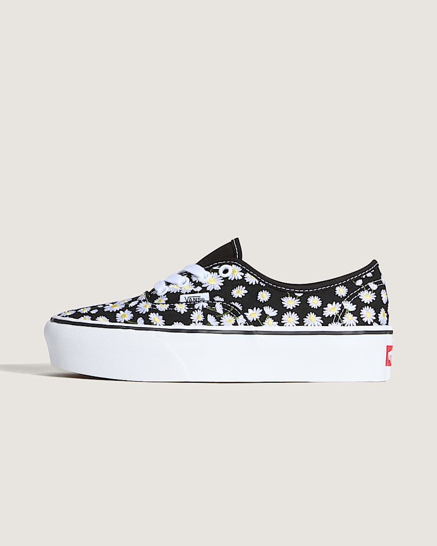 Authentic Plateauschuhe VANS Schwarz HERO