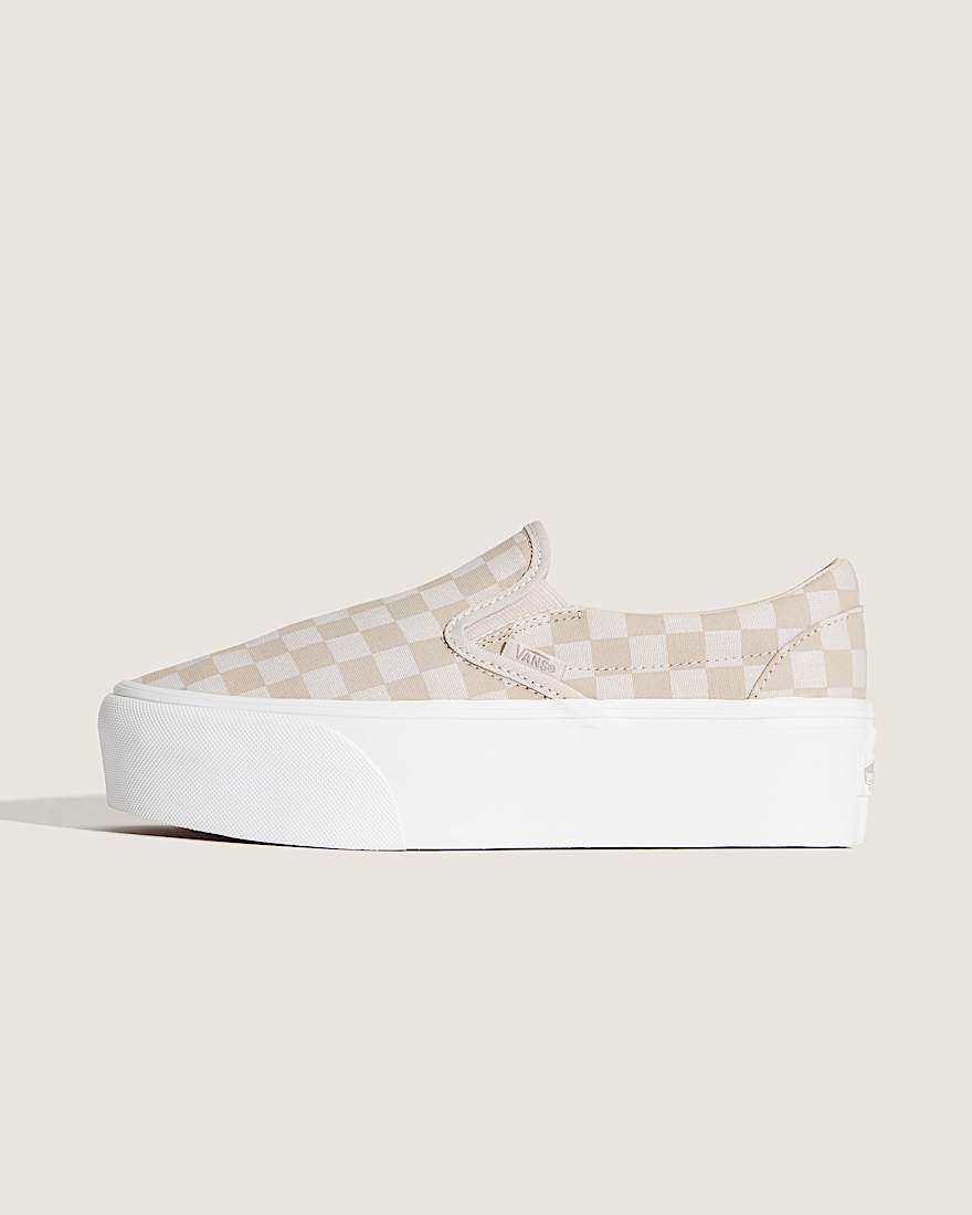 Classic SlipOn Stackformschuhe VANS Beige HERO