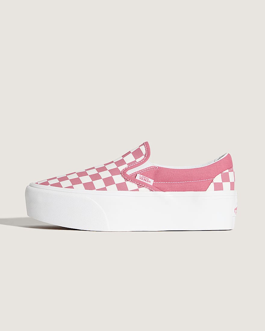 Classic SlipOn Stackformschuhe VANS Rosa HERO