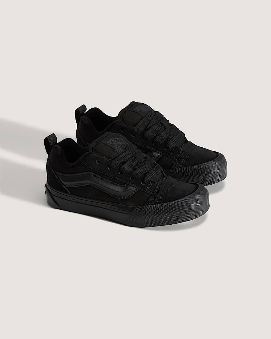 Kleine Kinder Knu Skool Schuhe 48 Jahre VANS Schwarz ALT1