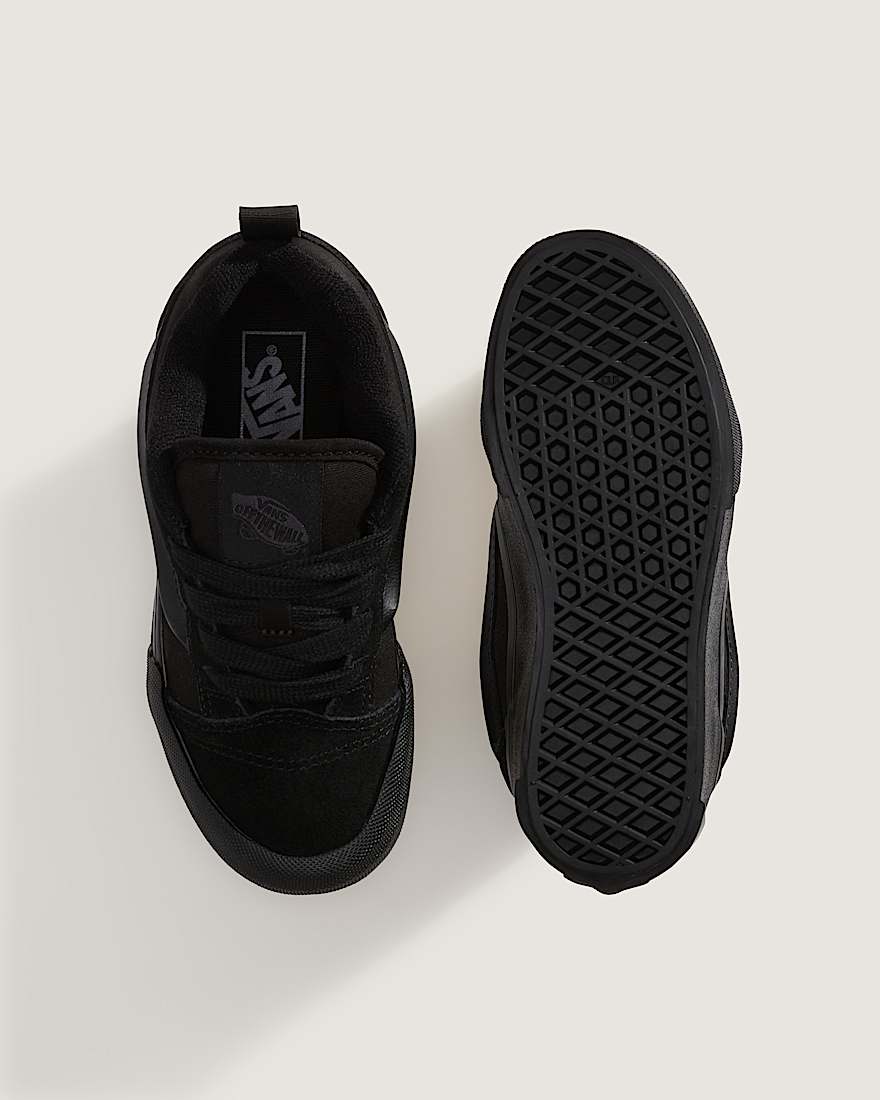 Kleine Kinder Knu Skool Schuhe 48 Jahre VANS Schwarz ALT2