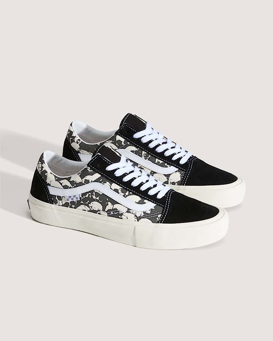 Skate Old Skool Gum Schuhe VANS Schwarz ALT1