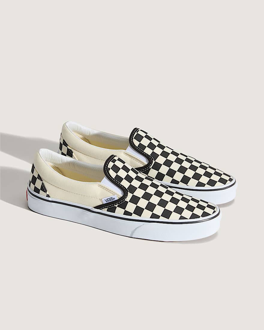 Classic SlipOn Schuhe VANS SchwarzWei ALT1