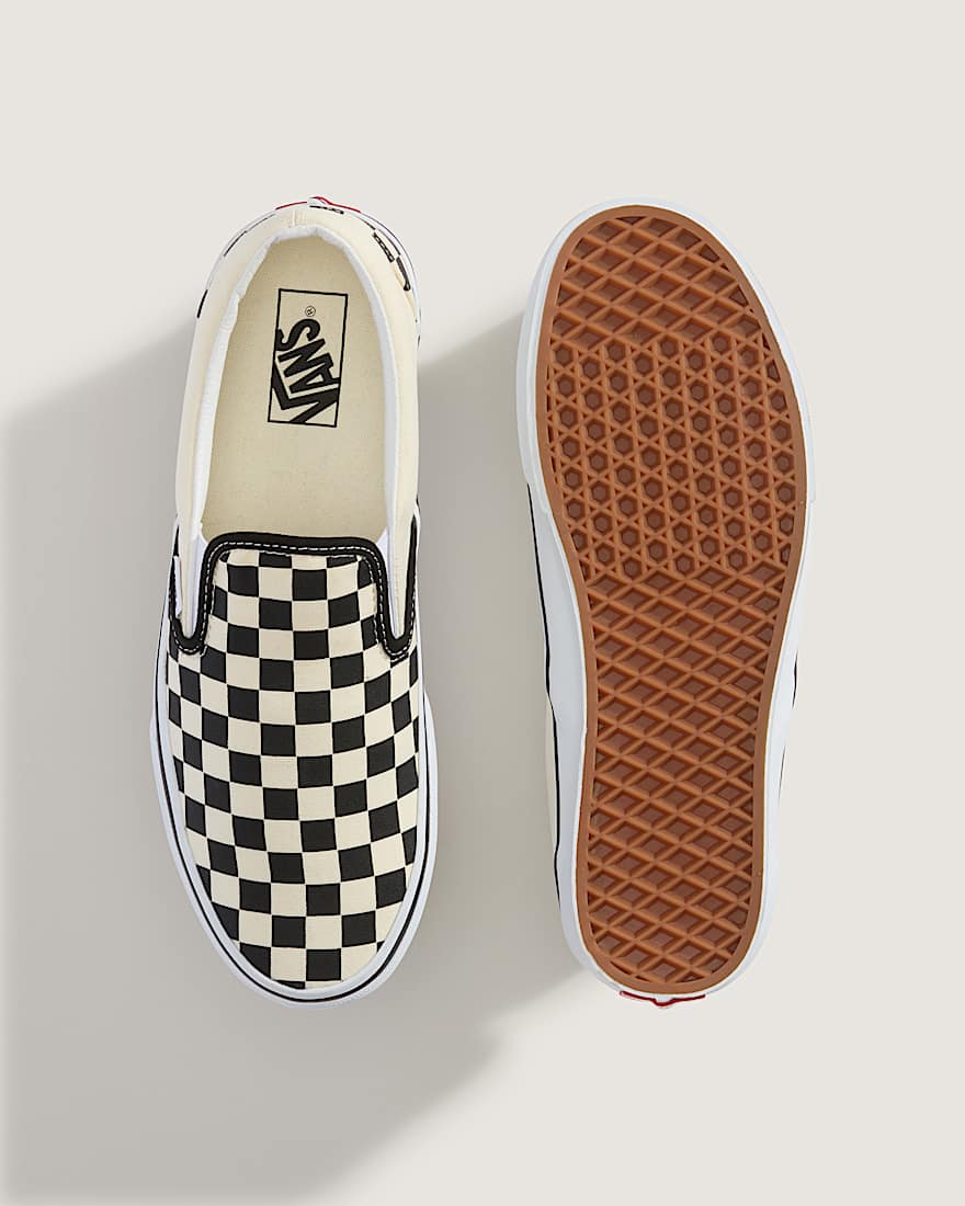 Classic SlipOn Schuhe VANS SchwarzWei ALT2
