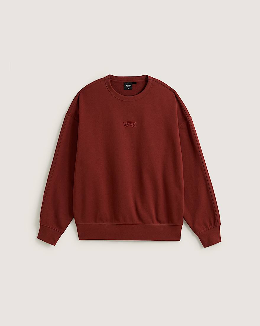 Style 76 RundhalsSweatshirt VANS Bordeaux HERO