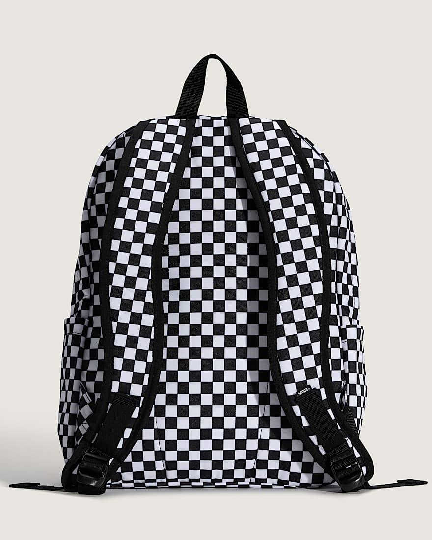 Old Skool Check Rucksack VANS Schwarz ALT2