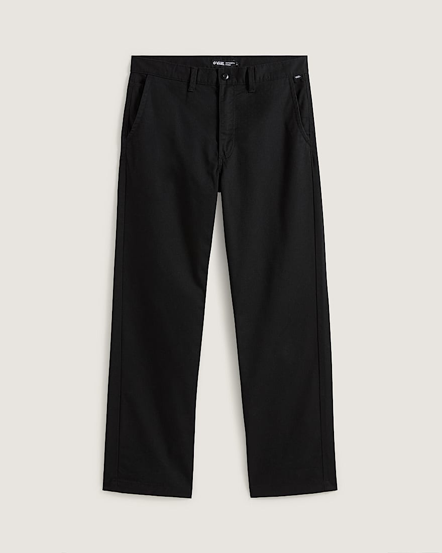Authentic Chino Relaxed Hose VANS Schwarz HERO