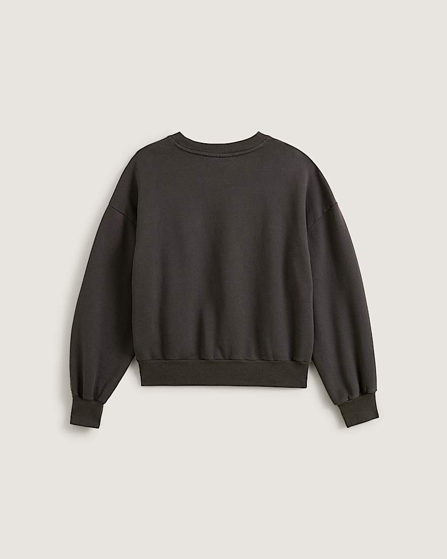 Retro RundhalsSweatshirt VANS Schwarz ALT1