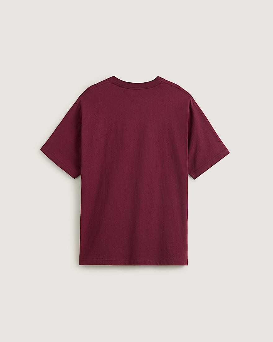 Left Chest Logo II TShirt VANS Bordeaux ALT1