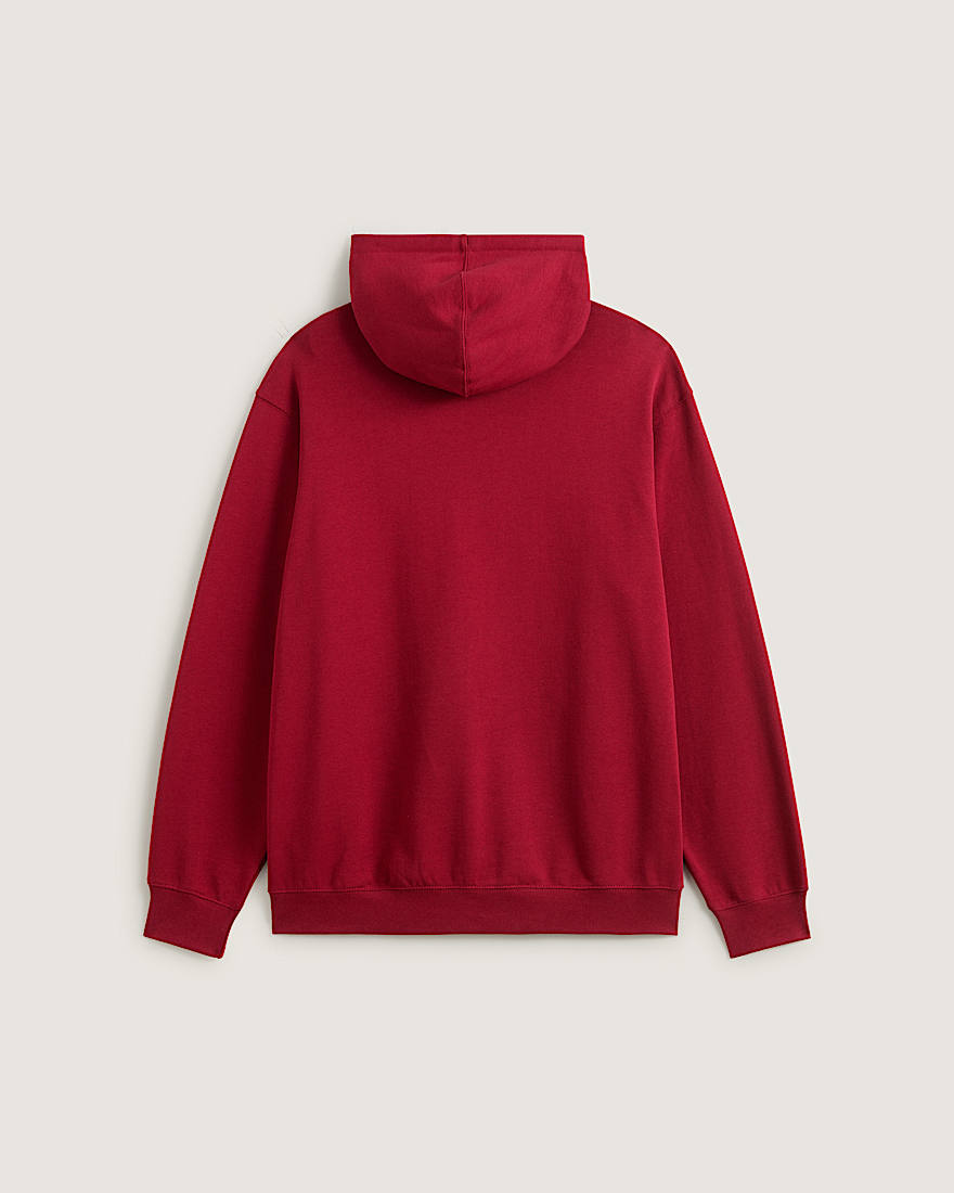 Salton Loose Hoodie mit Reiverschluss VANS Bordeaux ALT1