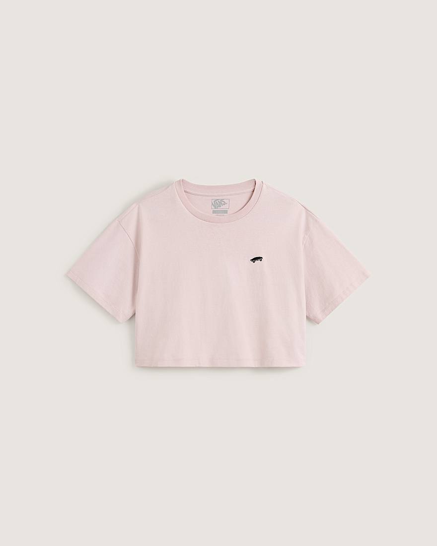 Salton Relax Crop TShirt VANS Rosa HERO