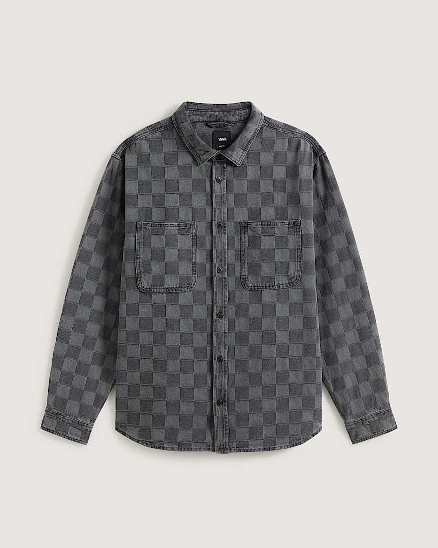 Hastings Checkerboard Hemd VANS Schwarz HERO