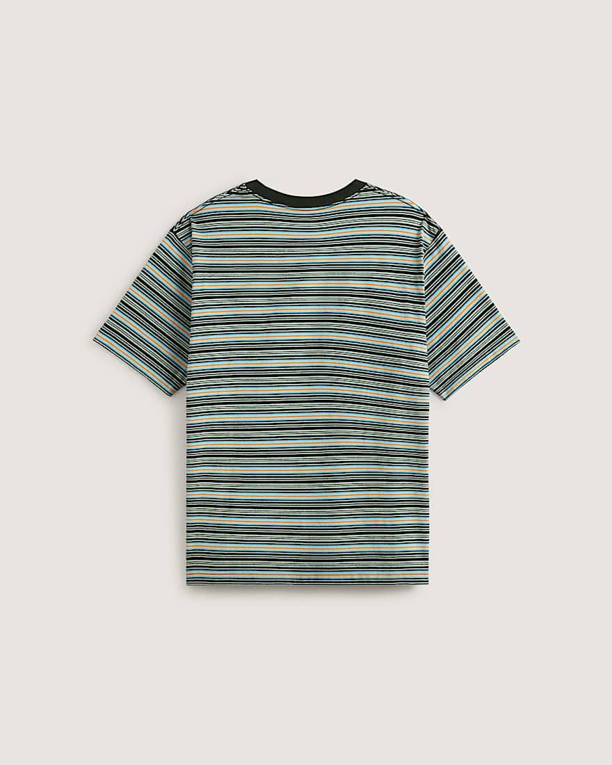 Cameron Stripe TShirt VANS Grn ALT1