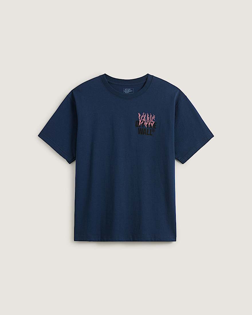 Metal Wall TShirt VANS Blau HERO