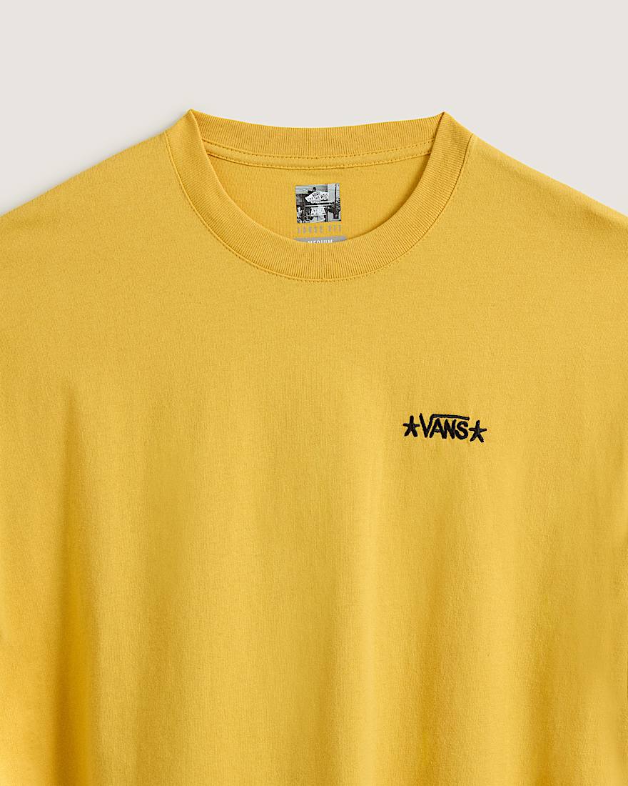 Skate Hug TShirt VANS Gelb ALT2