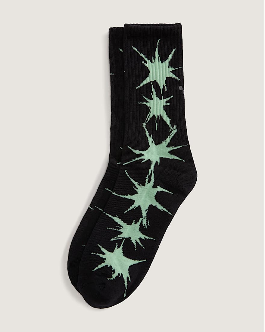 Skate Splatter Crew Socken 1 Paar VANS Schwarz HERO