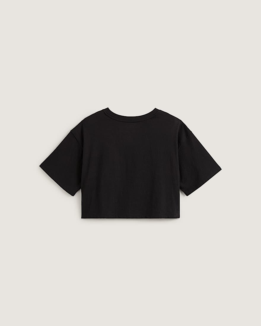 Afterburn Crop TShirt VANS Schwarz ALT1