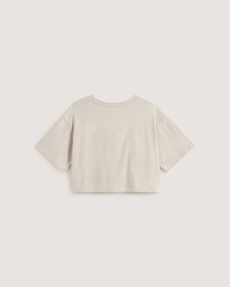 Afterburn Crop TShirt VANS Beige ALT1