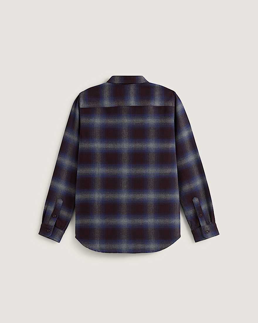 Kinder Bixby Plaid Flanellhemd 814 Jahre VANS Navy ALT1