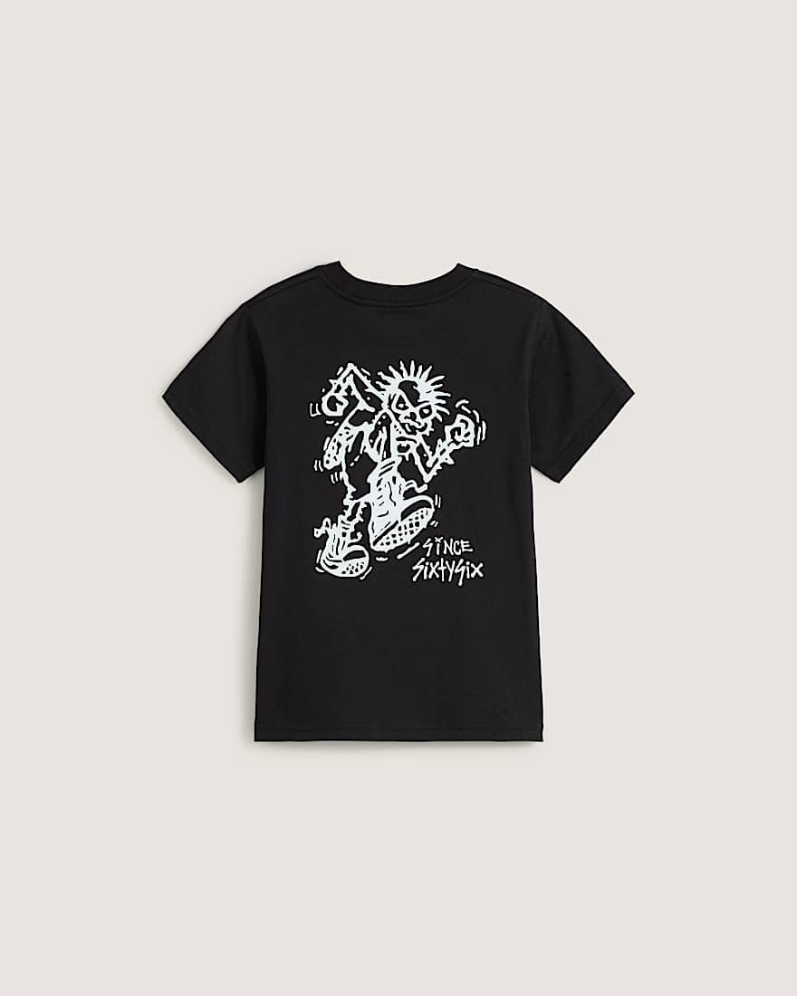 Kinder Stomper TShirt 814 Jahre VANS Schwarz ALT1