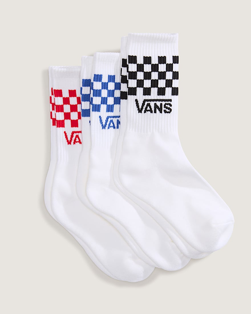 Chaussettes Classic Check Crew Enfant (3 paires)