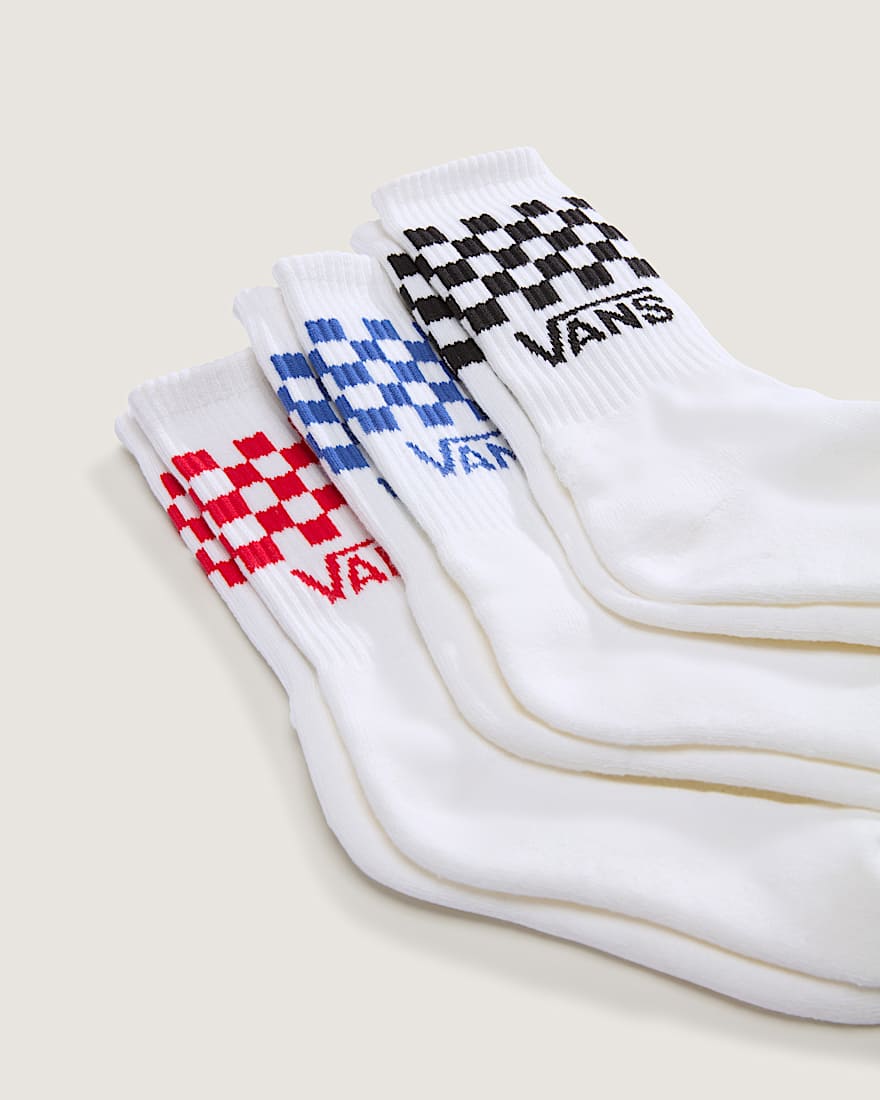 Chaussettes Classic Check Crew Enfant (3 paires)