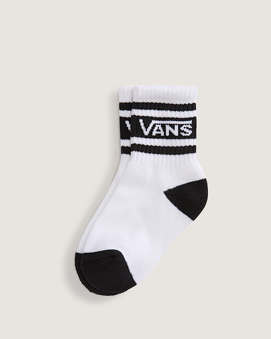 Kleinkinder Vans Drop V Crew Socken 1 Paar VANS Schwarz HERO