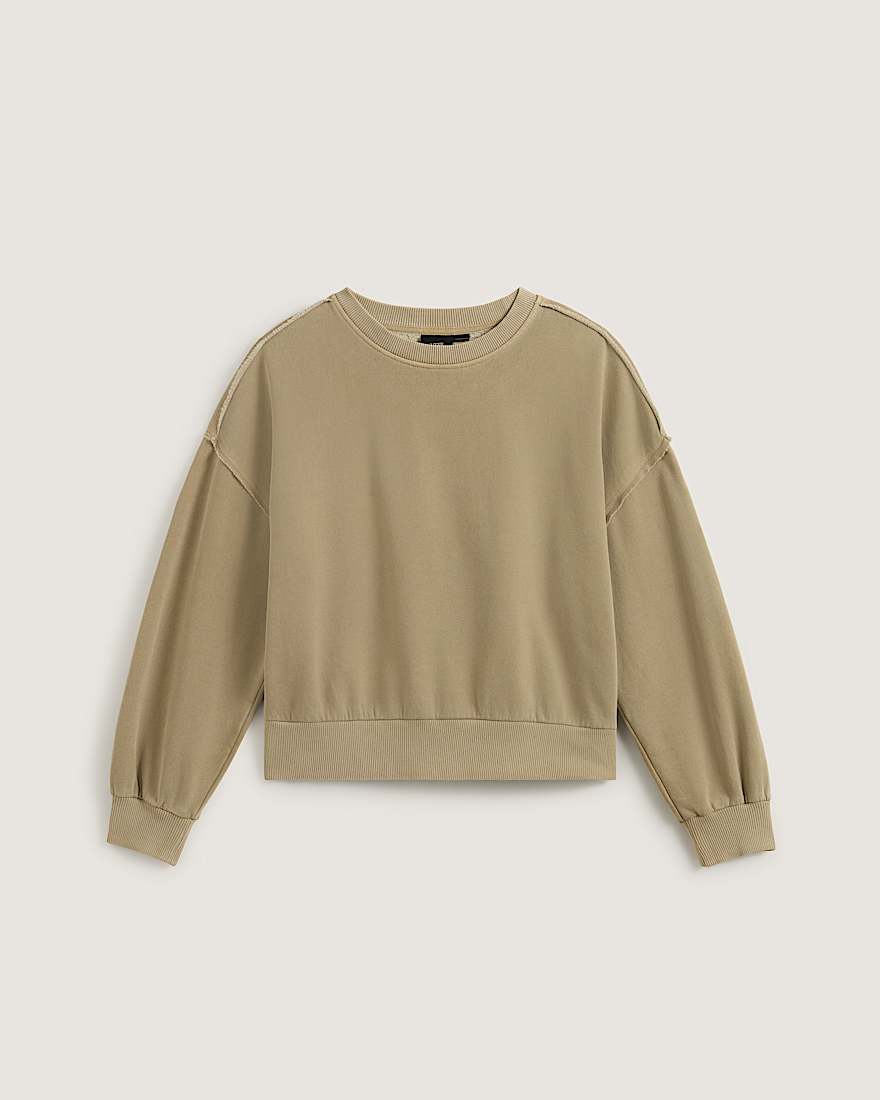 Got Your Back Crew Sweatshirt VANS Braun HERO