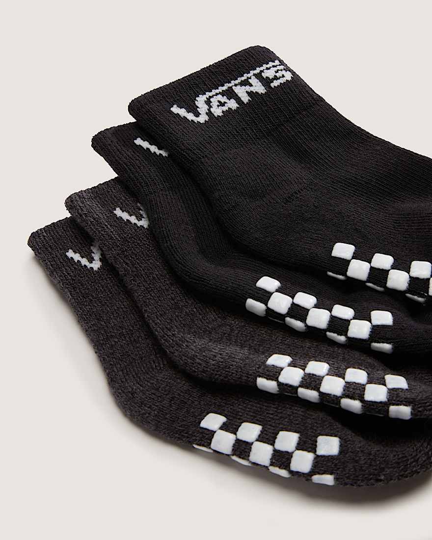 Kleinkinder Classic Crew Socken 2 Paar VANS Schwarz ALT2
