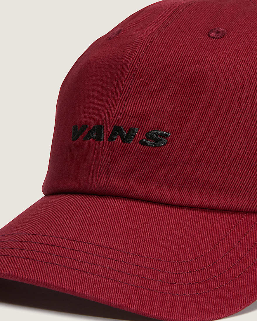 Check Side Snapback Cap VANS Bordeaux ALT2