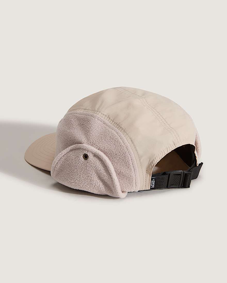 66 Earflap Tall Camper Cap VANS Beige ALT1
