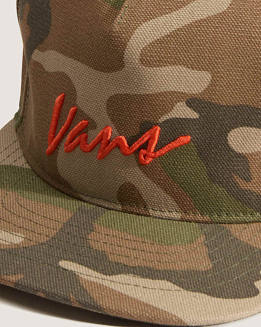 Classic Script Snapback Cap VANS Braun ALT2