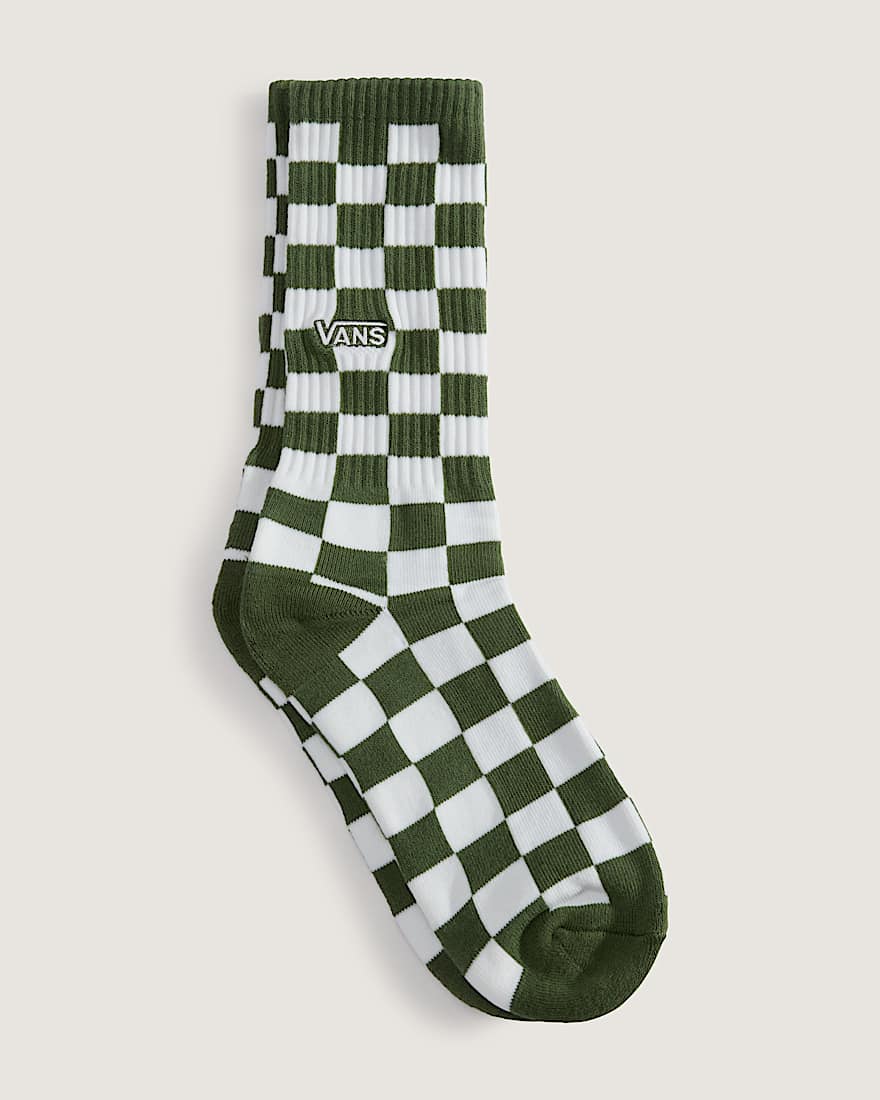 Checkerboard Crew Socks (1 Pair)